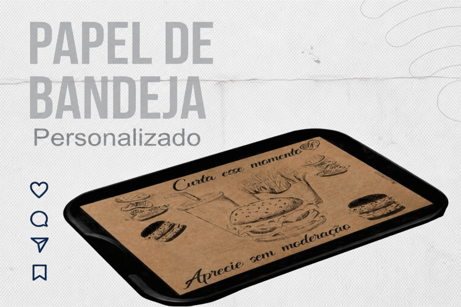 FORRO DE BANDEJA